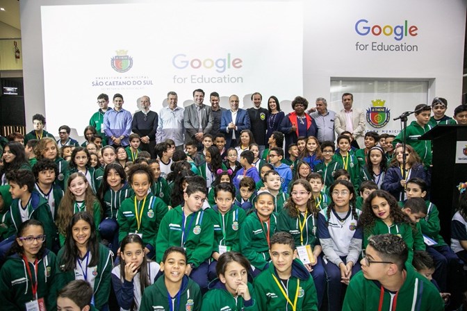 Por ferramentas educacionais, São Caetano firma parceria com Google
