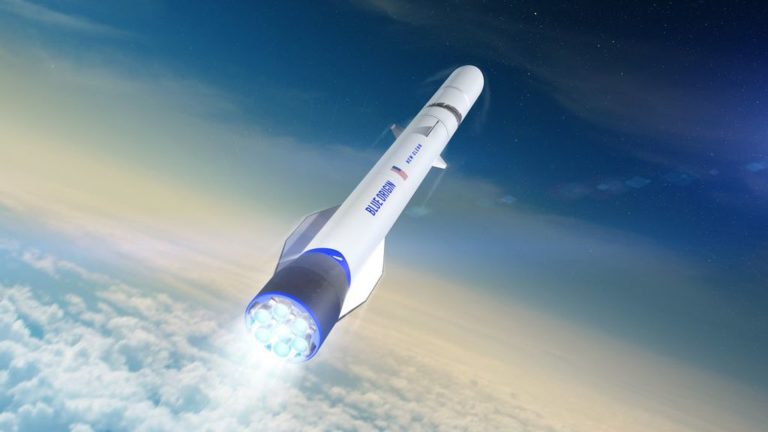 Brasileiro compra NFT e ganha uma viagem para o espaço por meio de um foguete da Blue Origin