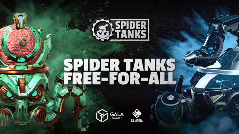 Spider Tanks é o novo free-to-play da Gala Games e está aberto para novos jogadores em sua versão beta