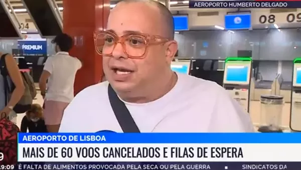 Humorista brasileiro viraliza no fim de semana após entrevista sincera em Lisboa