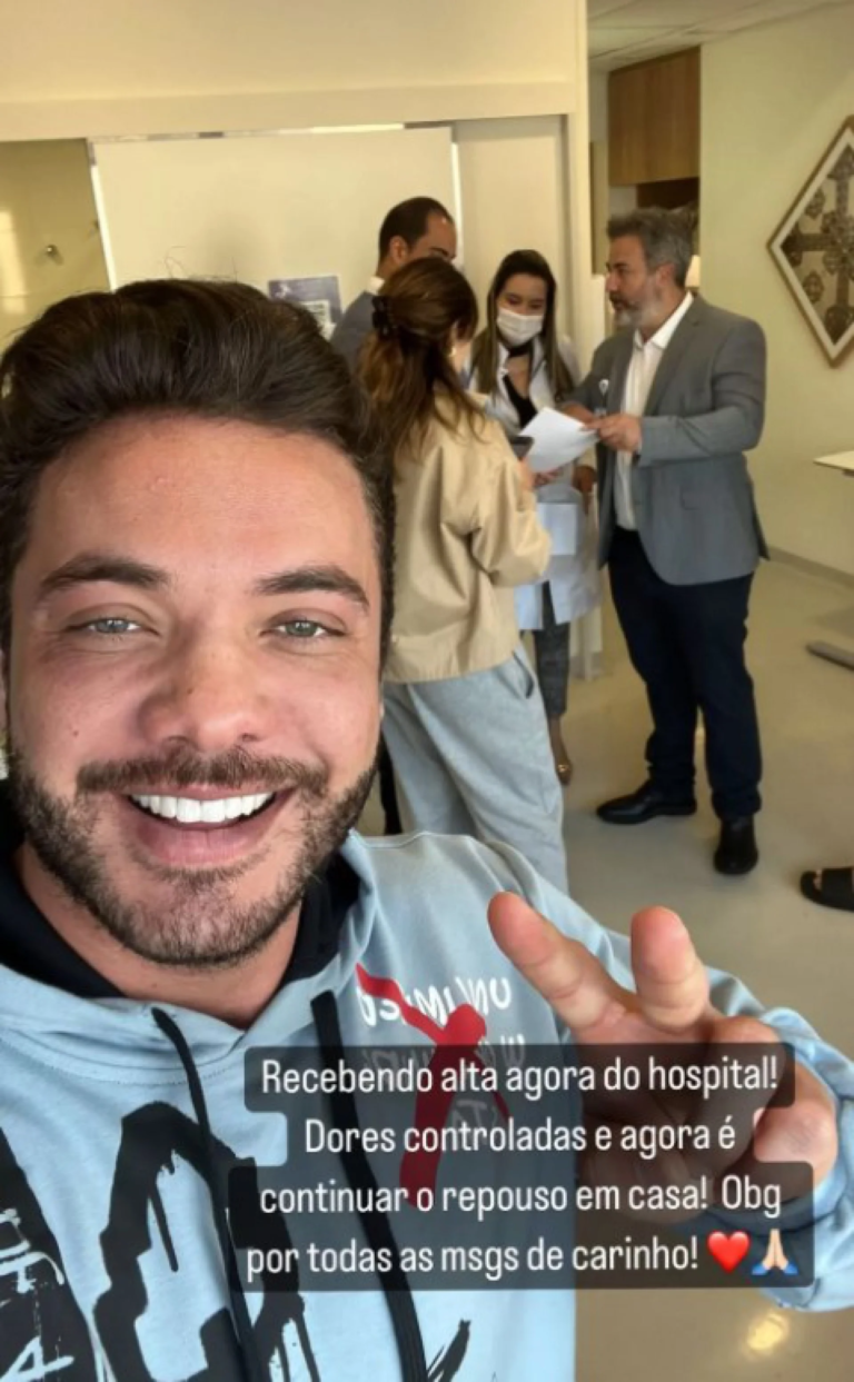 Wesley Safadão deixa hospital após tratamento de doença