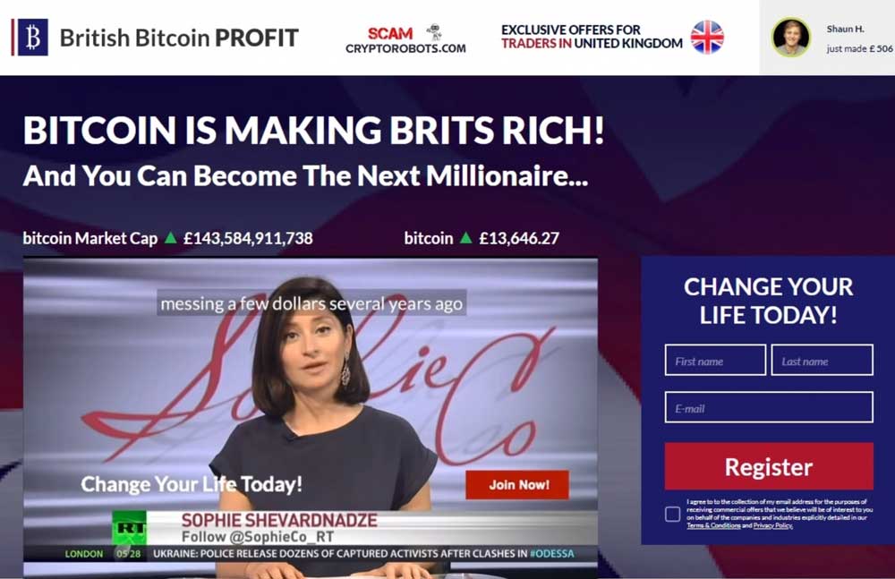 British Bitcoin Profit