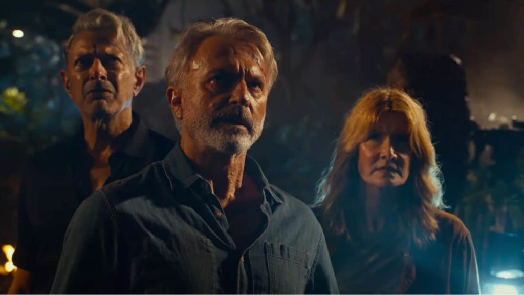 Com 14 minutos inéditos do filme que finalizou a nova trilogia da saga Jurassic Park, blu-ray terá o retorno de um trio aventureiro