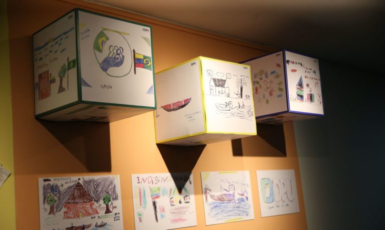 Defensoria expõe desenhos de crianças foragidas