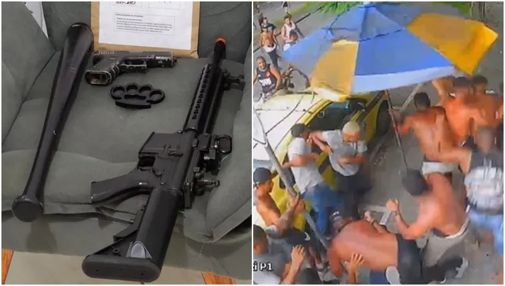 Polícia derruba armas de torcidas organizadas do RJ