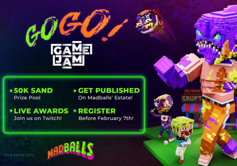 The Sandbox anuncia GoGo! Game Jam em parceria com Madballs