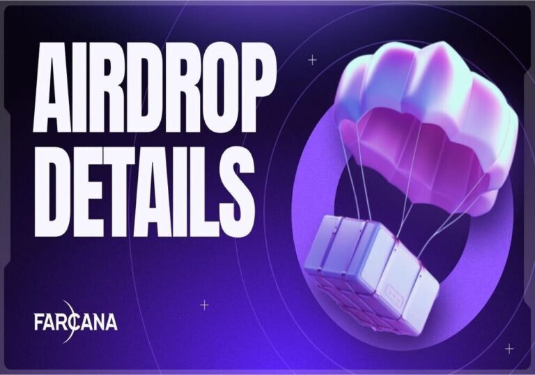 Airdrop: Farcana anuncia detalhes da distribuição de tokens