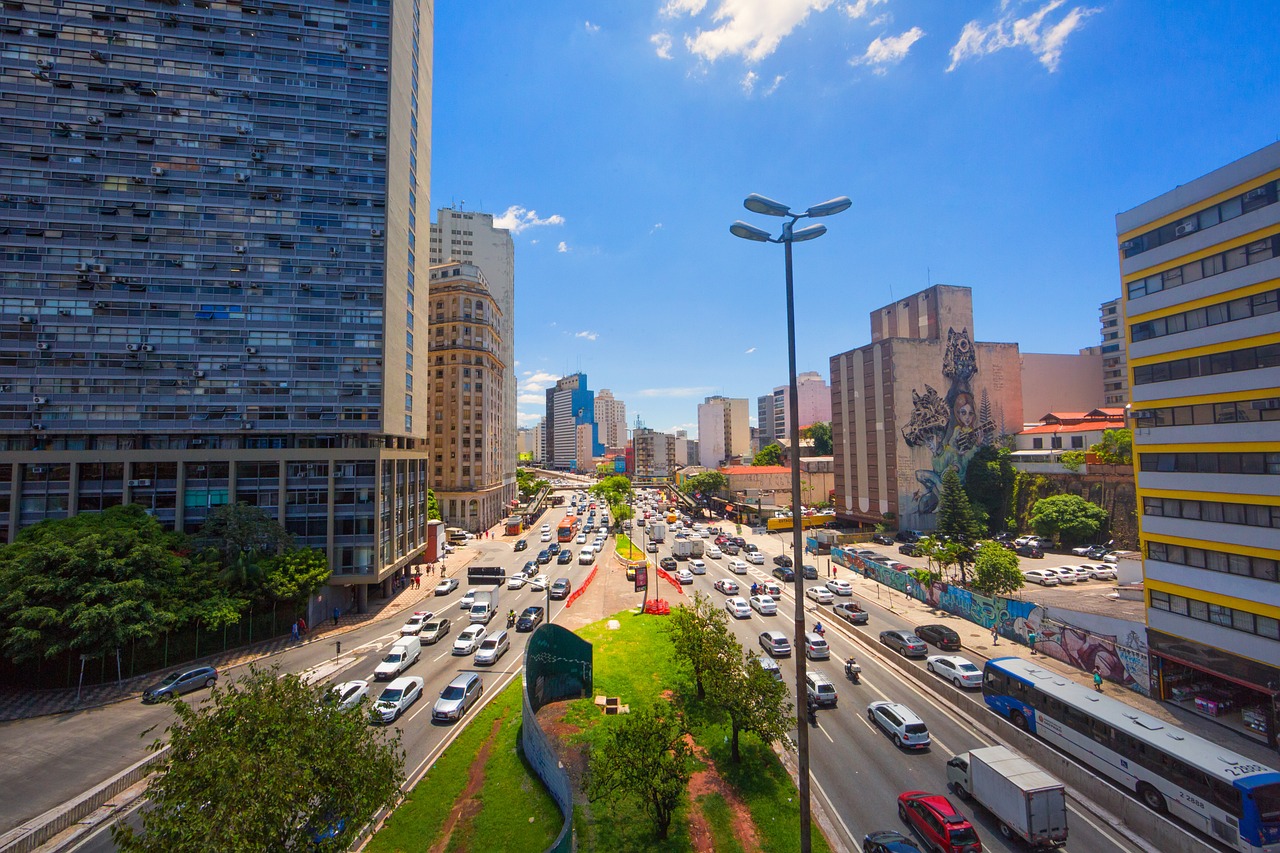 São Paulo, Brasil, é uma das locomotivas das maiores economias da América Latina